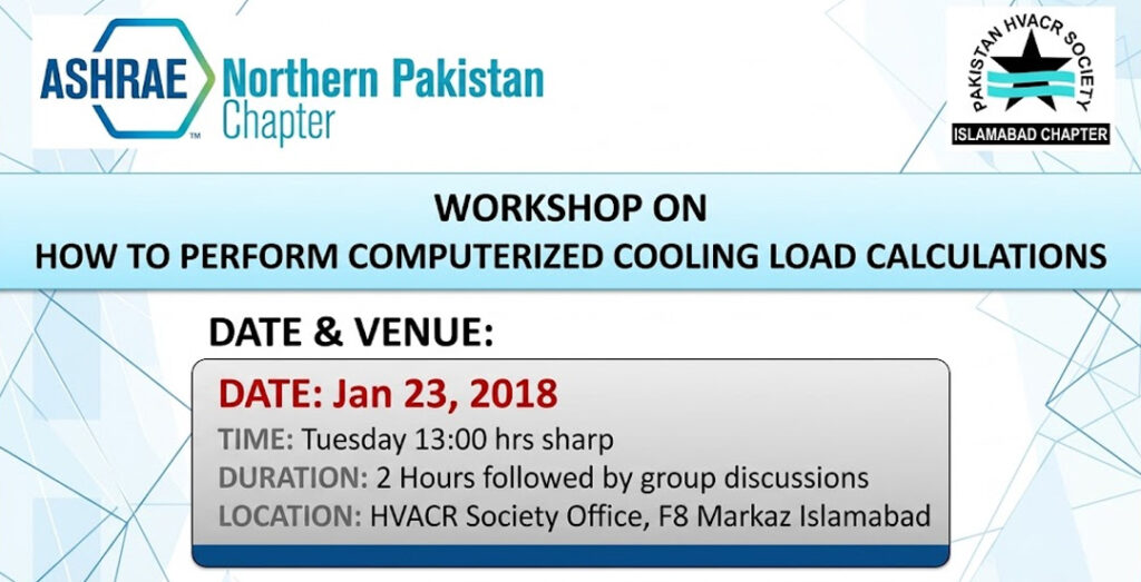 How to perform computerized cooling and load calculations