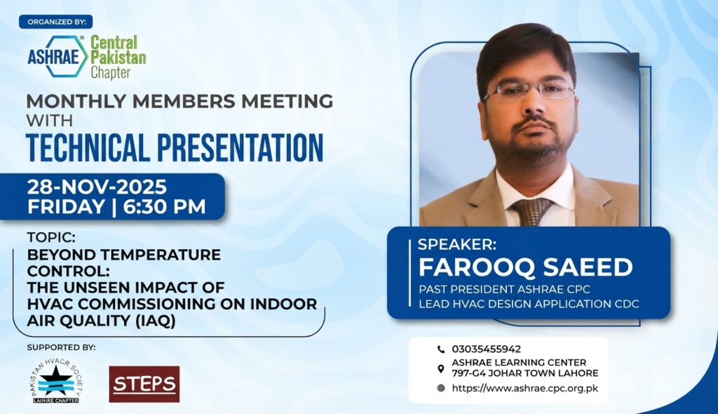Monthly Members Meeting with Technical Presentation NOV-2025